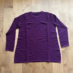 COS - Purple sweater *IMPECCABLE! (L)